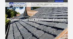 Desktop Screenshot of potomacexteriors.com